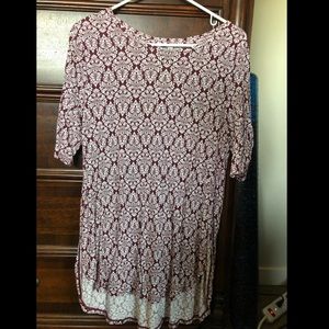 Paisley Tunic w/side slit